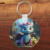 竜の相伝お洒落 キーホルダー (正面)