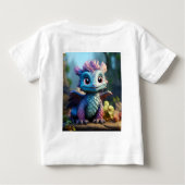 竜の相伝お洒落 ベビーTシャツ (裏面)
