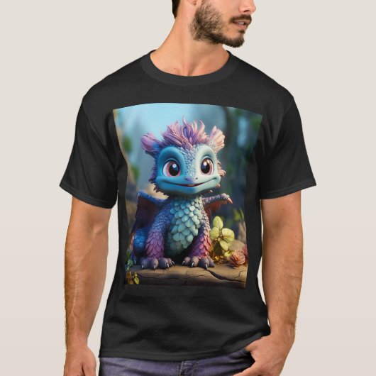 竜の相伝お洒落 Tシャツ (正面)