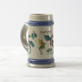 竜は爬虫類のような伝説である ビールジョッキ (正面左)