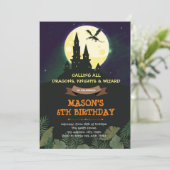 竜城パーティの招待状 招待状 (スタンド正面)