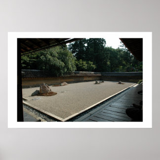 竜安寺 ポスター