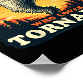 竜巻の気象ストームChを愛する少年 ポスター (角)