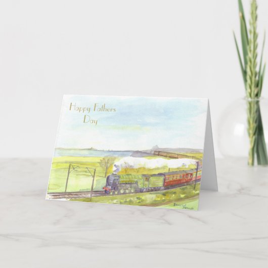 竜巻の父の日のカード カード (正面)