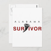 竜巻の生存者 ポストカード (正面/裏面)