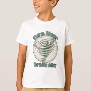 竜巻の通り道 Tシャツ