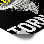 竜巻を愛する少年が雷を照らす ポスター (角)