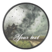 竜巻を破壊するハウスストーム気象学 アイスホッケーパック (正面)