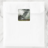 竜巻を破壊するハウスストーム気象学 スクエアシール (バッグ)