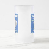 竜巻市避難計画 フロストグラスビールジョッキ (中央)