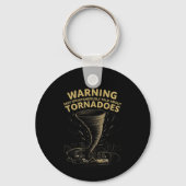 竜巻警告について自発的に話すかもしれない キーホルダー (正面)