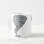 竜巻 コーヒーマグカップ (正面左)