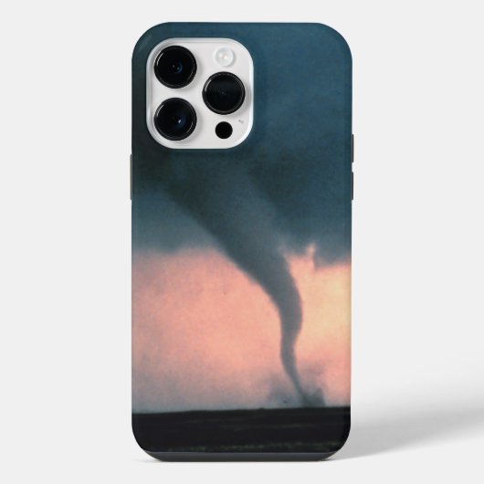 竜巻 iPhoneケース (裏面)