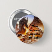 竜座のdormiensのnumquamのtitillandus 缶バッジ (正面&裏面)