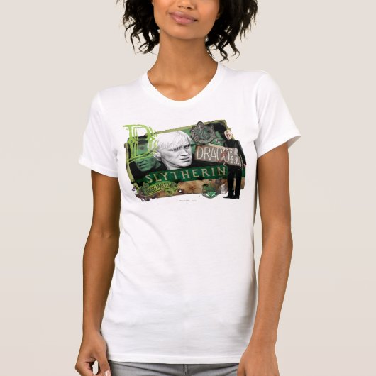 竜座のMalfoyのコラージュ1 Tシャツ (正面)