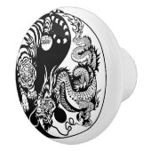 竜虎陰陽 セラミックノブ (右)