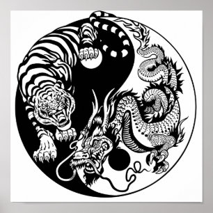 竜虎陰陽 ポスター