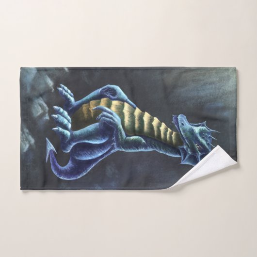 竜 ハンドタオル (ハンドタオル)