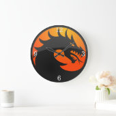 竜 ラージ壁時計 (ホーム)