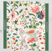 章分割線 |デザートレシピ |スタイリッシュフローラ (正面/裏面)