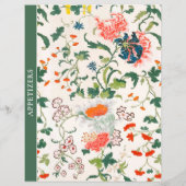 章分割線 |前菜 |スタイリッシュフローラ (裏面)