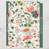 章分割線 |肉と魚介類 |スタイリッシュフローラ (正面/裏面)