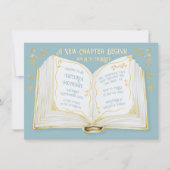 童話の新着章男の赤ちゃんシャワー 招待状 (正面)