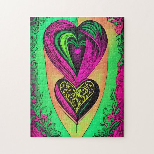 童話ハートパズル- 252ピース ジグソーパズル (縦)