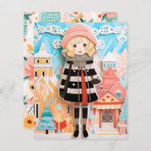 童話ファッション:ミュンヘンの紙人形 (正面/裏面)