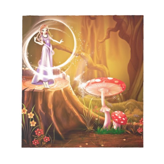 童話ファンタジーデステニーお洒落ドリームズ ノートパッド (正面)