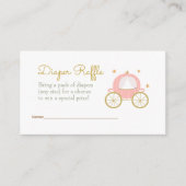 童話プリンセスドラゴンおむつラッフルエンクロージャー エンクロージャーカード (正面)