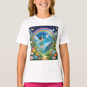 童話プリントTシャツ Tシャツ