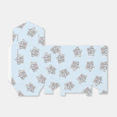 童話ヴィンテージクラウンブルーパーティーの好意ボックス フェイバーボックス (折り畳みなし)