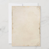 童話ヴィンテージ 招待状 (裏面)