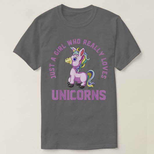 童話動物愛好家本当に愛する女の子のみ Tシャツ (デザイン正面)