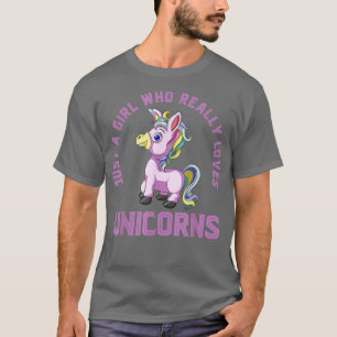 童話動物愛好家本当に愛する女の子のみ Tシャツ