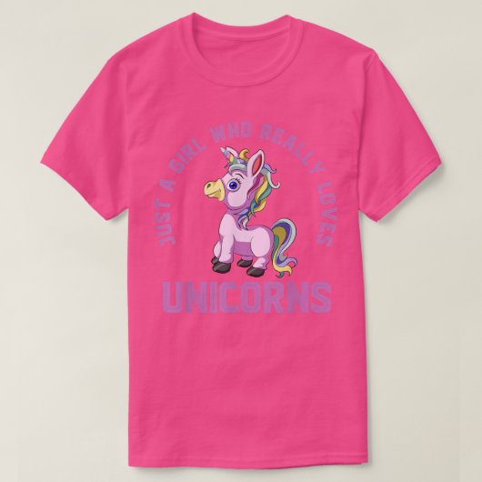 童話動物愛好家本当に愛する女の子のみ Tシャツ (デザイン正面)