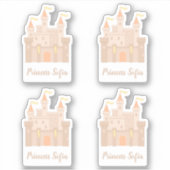 童話王室の中世プリンセス城セット4 シール (正面)