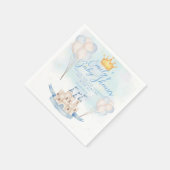 童話魔法キャッスルクラウンパーティーベビーシャワー スタンダードカクテルナプキン (角)