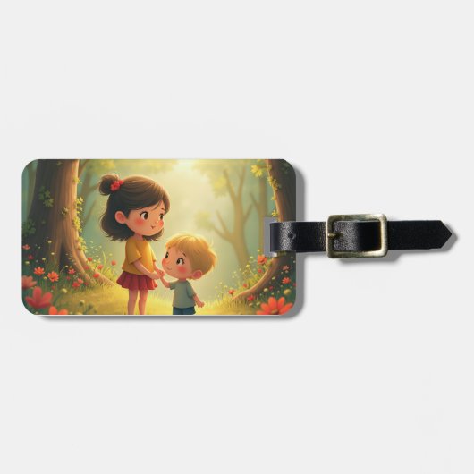 童話 ラゲッジタグ (正面横)