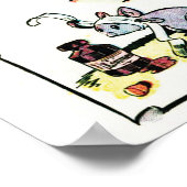 童謡「ヒコリー ディコリー ドック」のポスター ポスター (角)