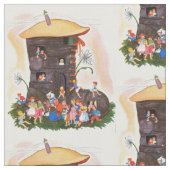 童謡 ファブリック (クローズアップ)