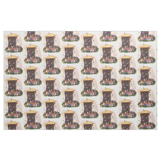 童謡 ファブリック (ファットクウォーター)