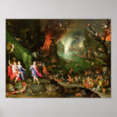 竪琴を持って冥王星遊に行くオルフェウス ポスター (正面)