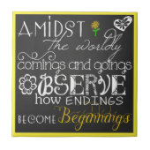 端が始まるCeramicTile タイル (正面)