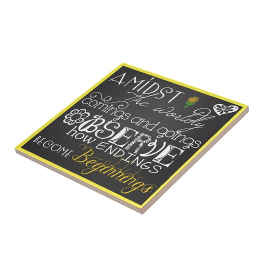 端が始まるCeramicTile タイル (側面)