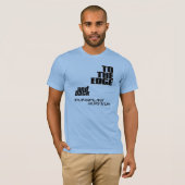 端と後ろに – 移植生存者 Tシャツ (正面フル)