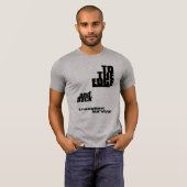 端と後ろに – 移植生存者 Tシャツ (正面フル)