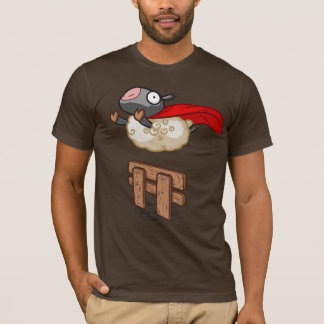 端に Tシャツ