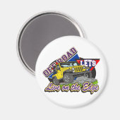 端のオフロード マグネット (正面/裏面)